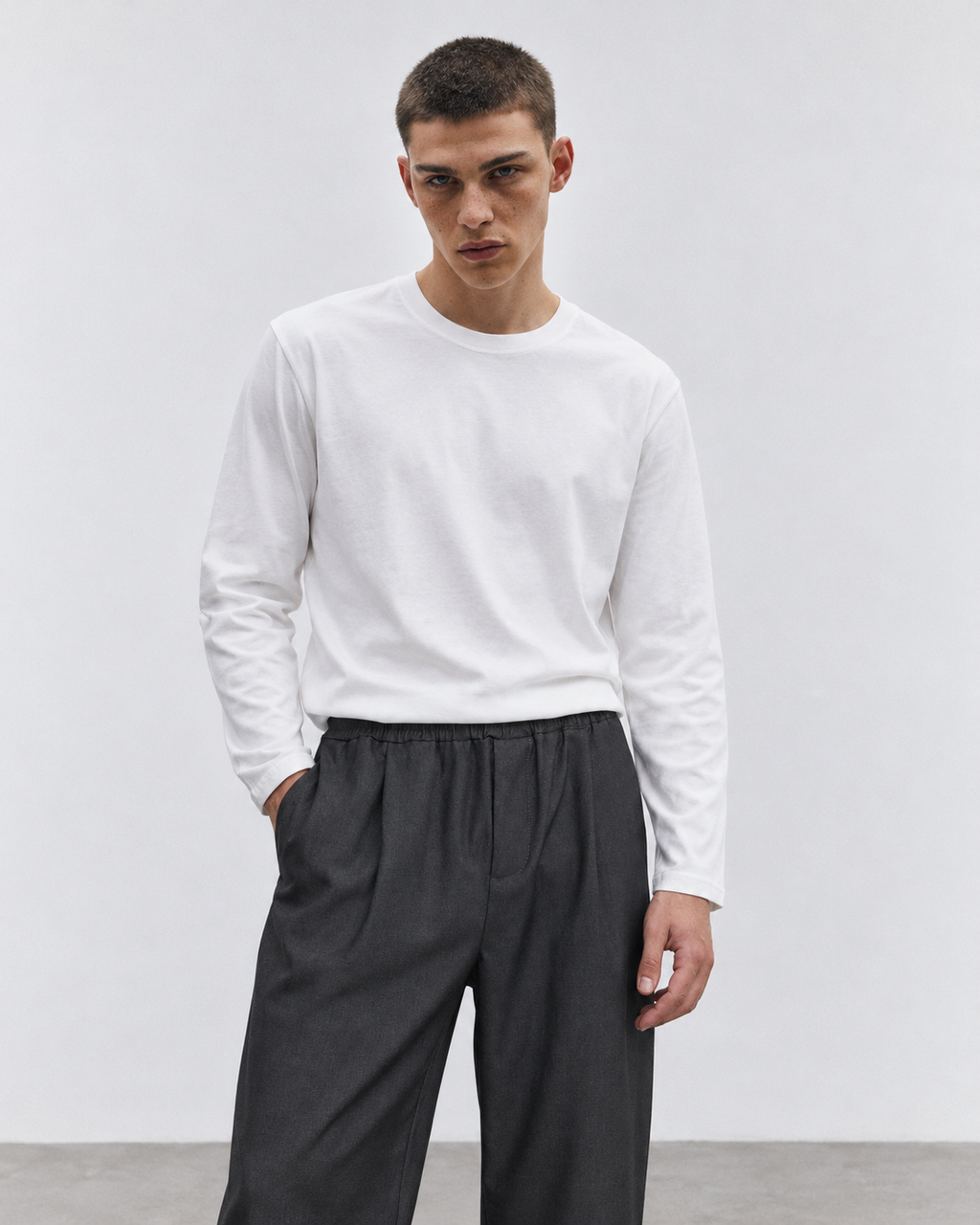 PANTALACCIO JOGGER GAMBA LARGA
