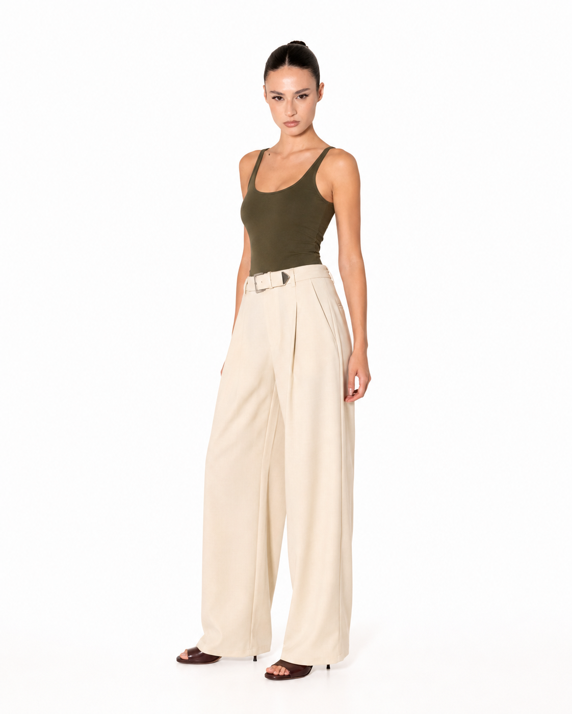 PANTALONE BLANC