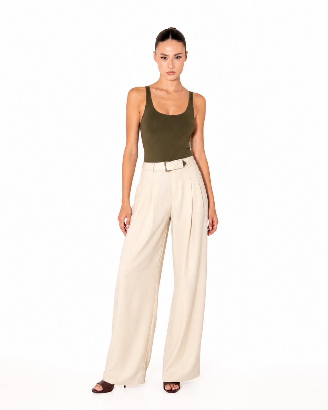 PANTALONE BLANC