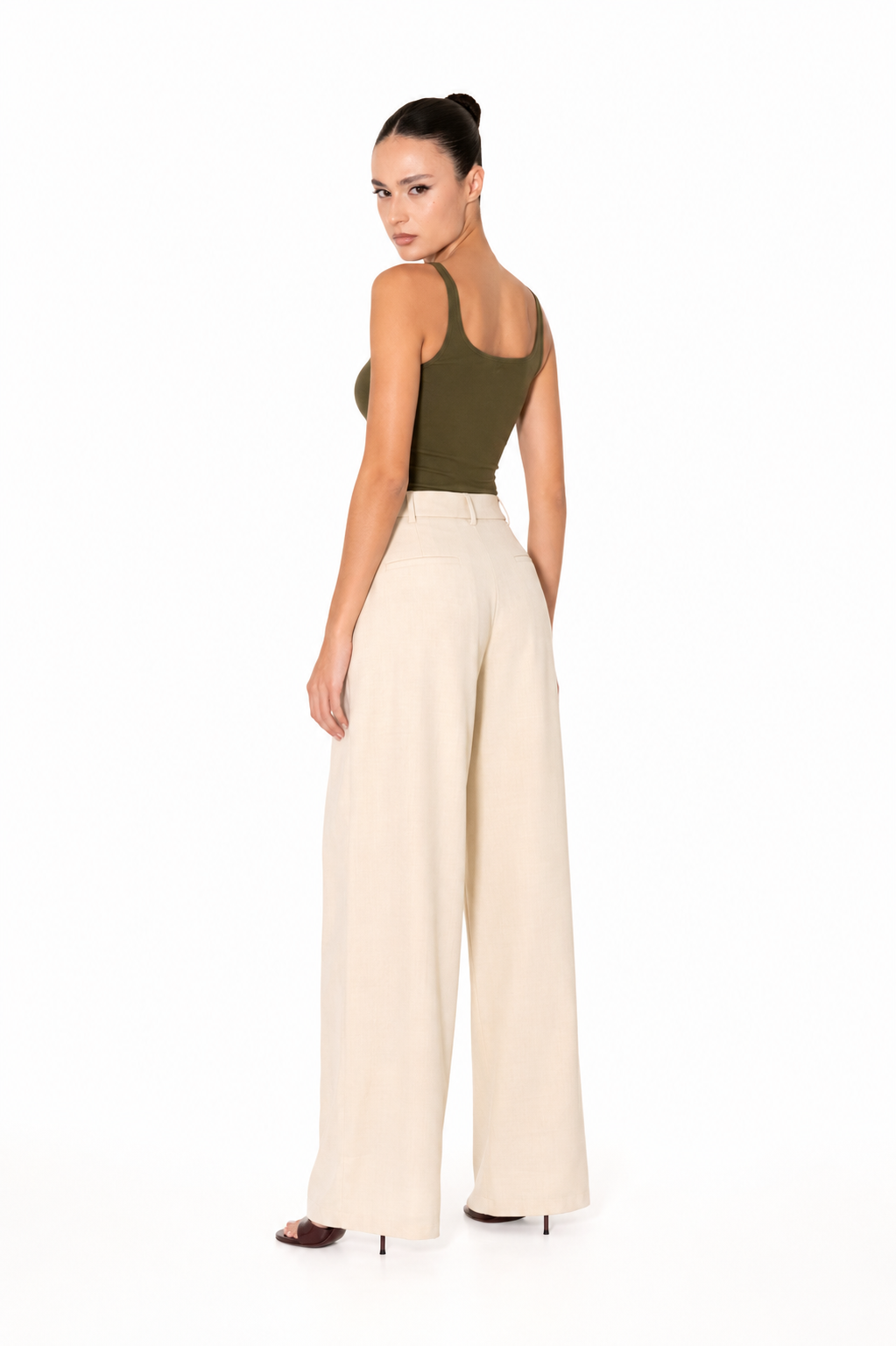 PANTALONE BLANC