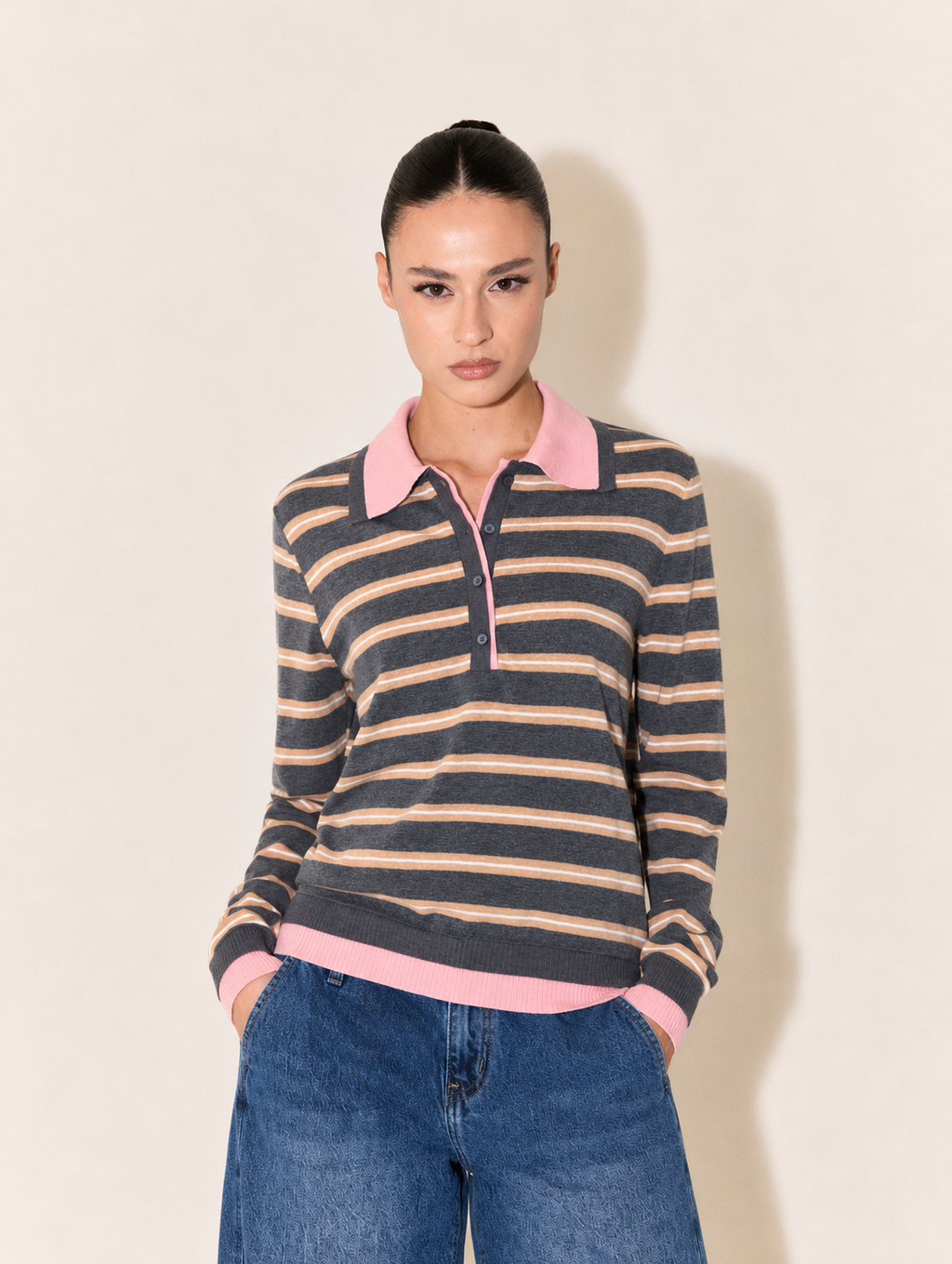 POLO IN MAGLIA STRIPES