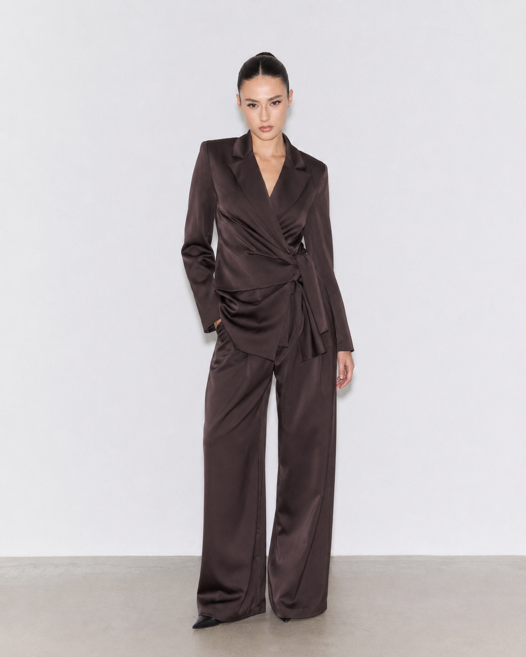 TAILLEUR SATIN BOW