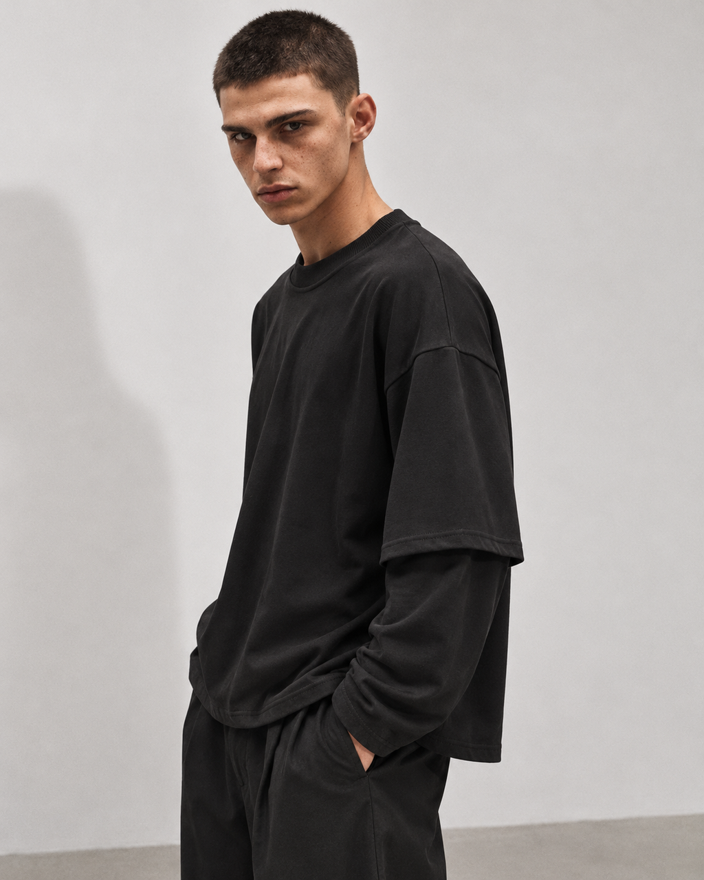 T-SHIRT DOUBLE SLEEVE