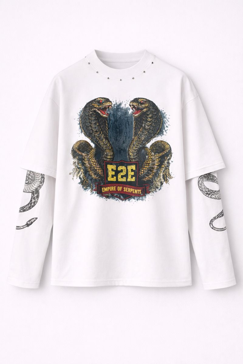 T-SHIRT DOUBLE SNAKE