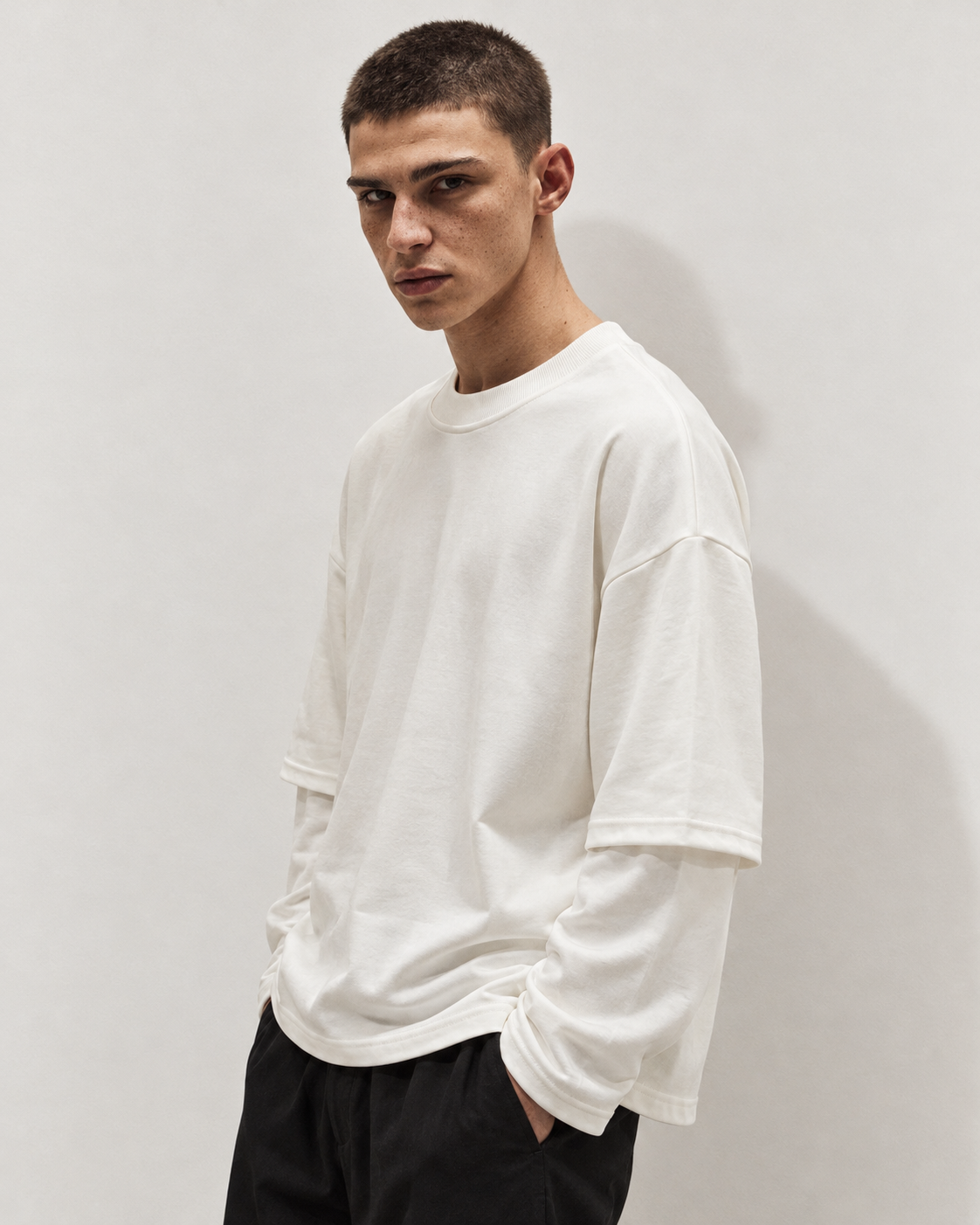 T-SHIRT DOUBLE SLEEVE