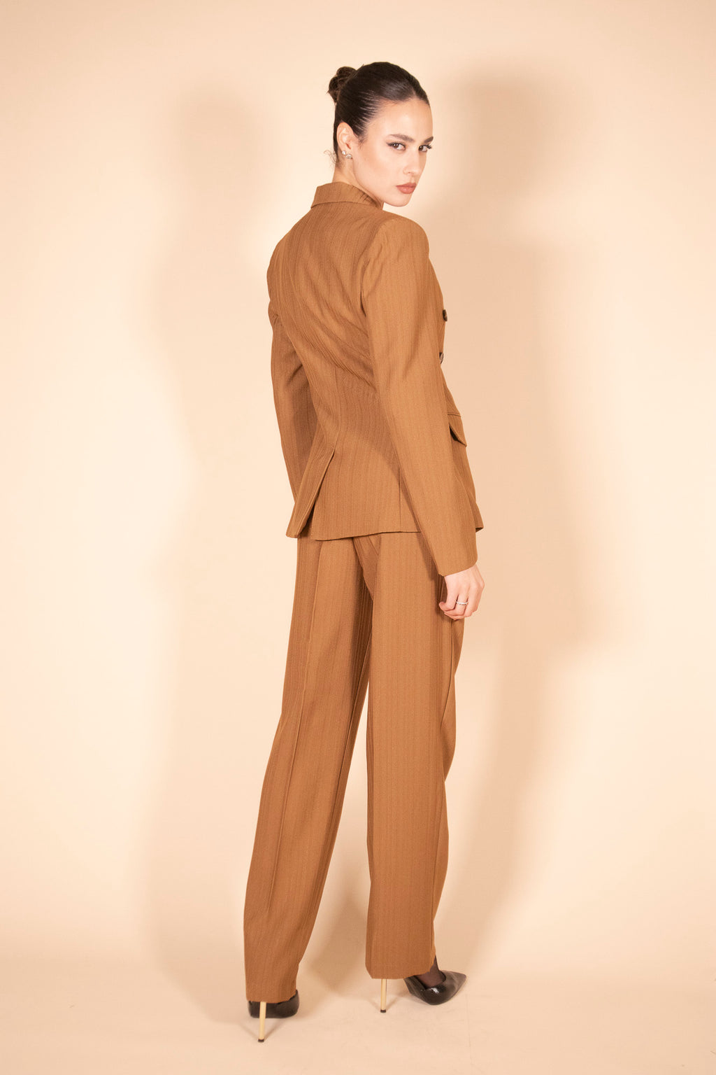 SET COORDINATO SUIT CAMEL
