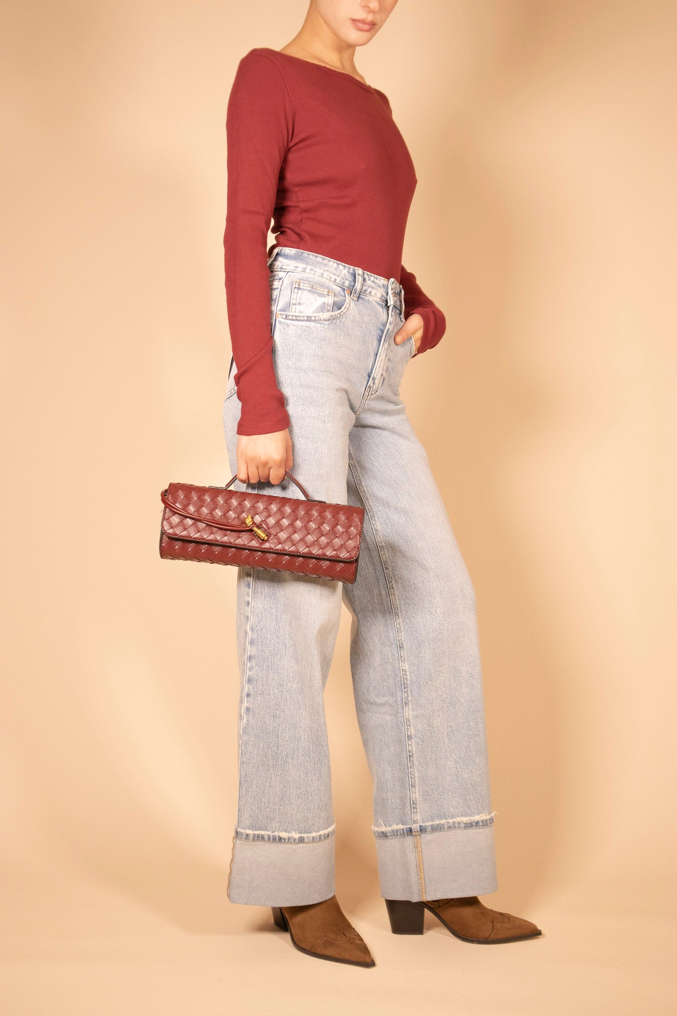 PANTALONE IN DENIM LEAH