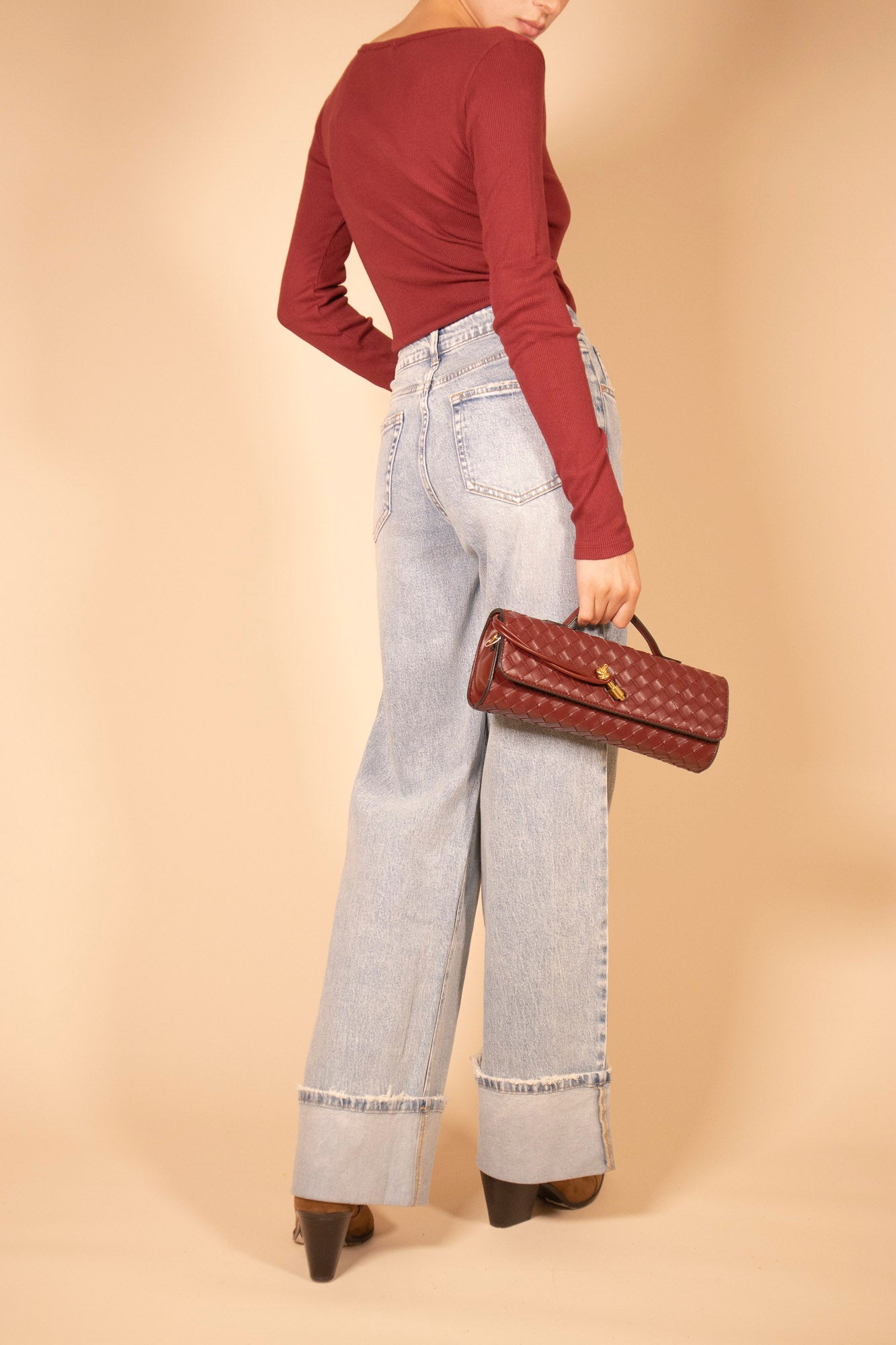 PANTALONE IN DENIM LEAH