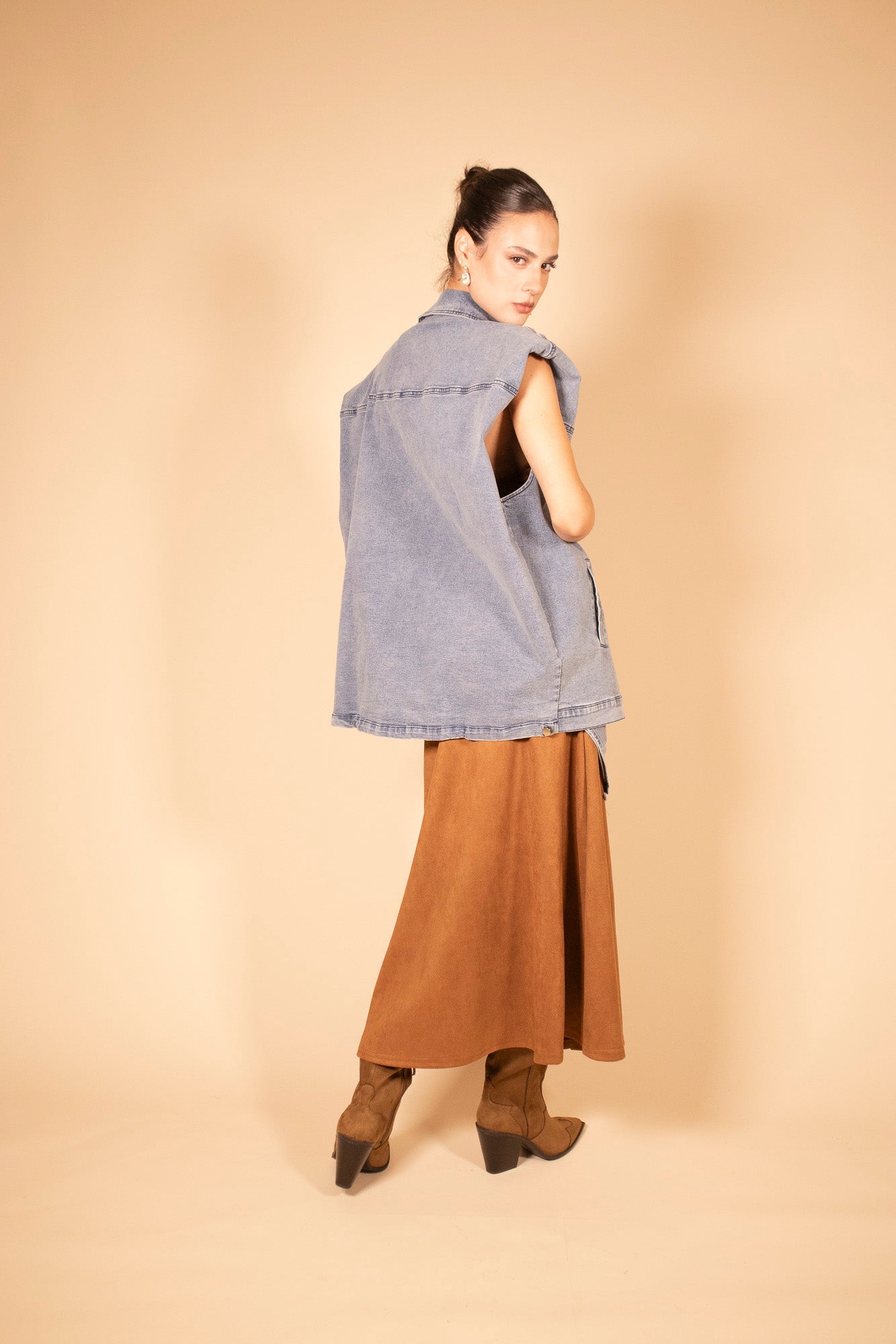 GILET DENIM CITY