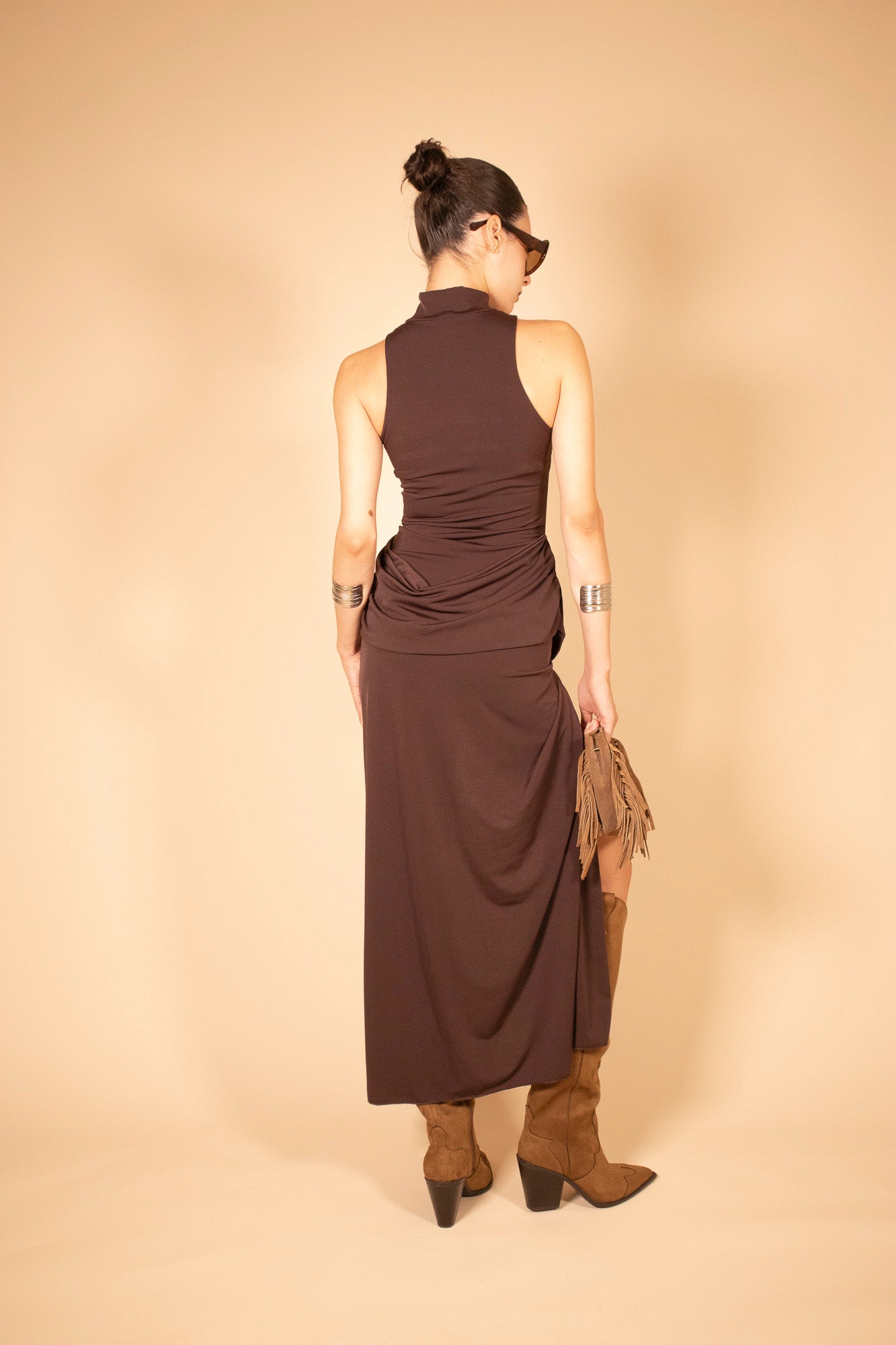 ABITO MIDI DRAPE