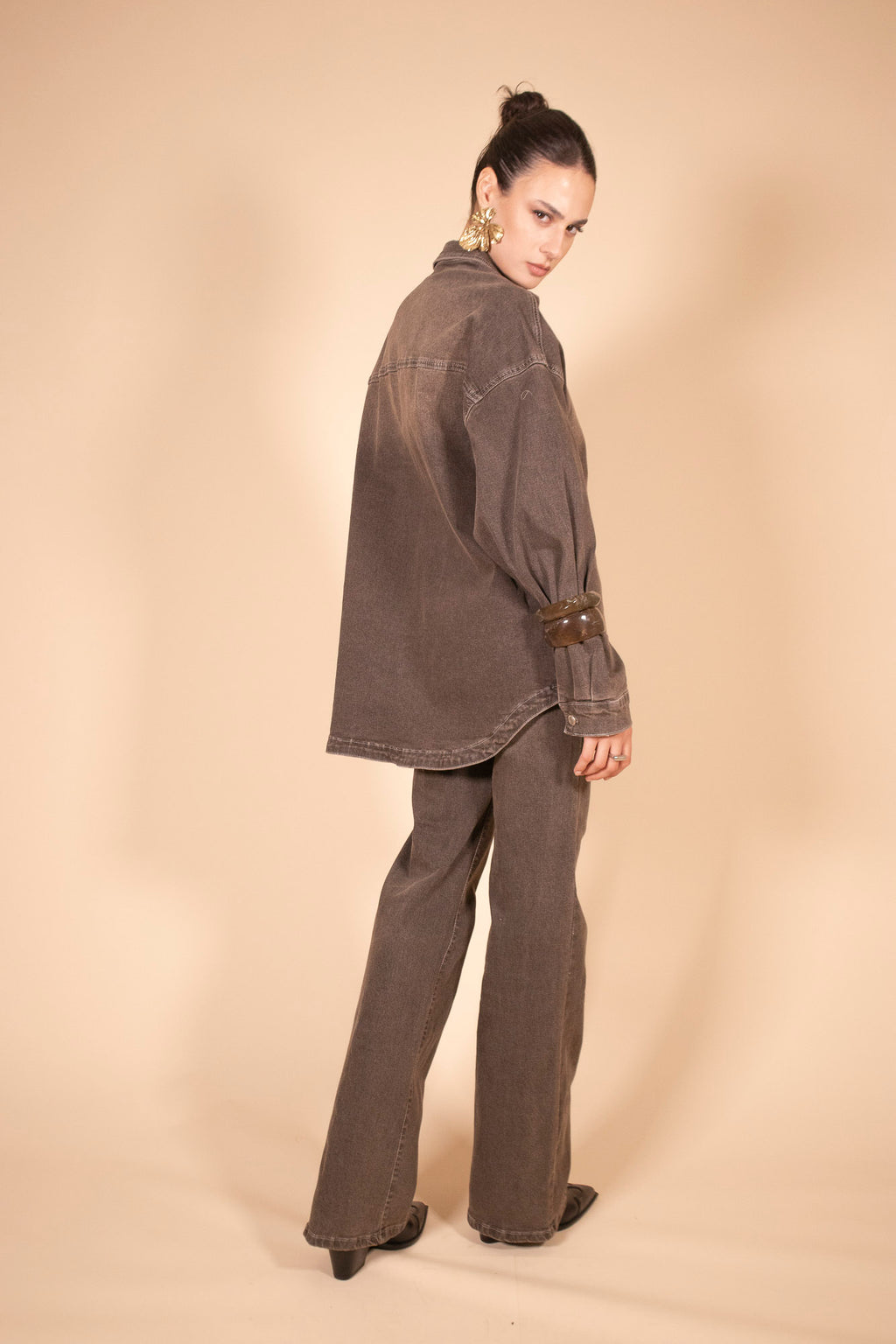 GIACCA DENIM CHOCO