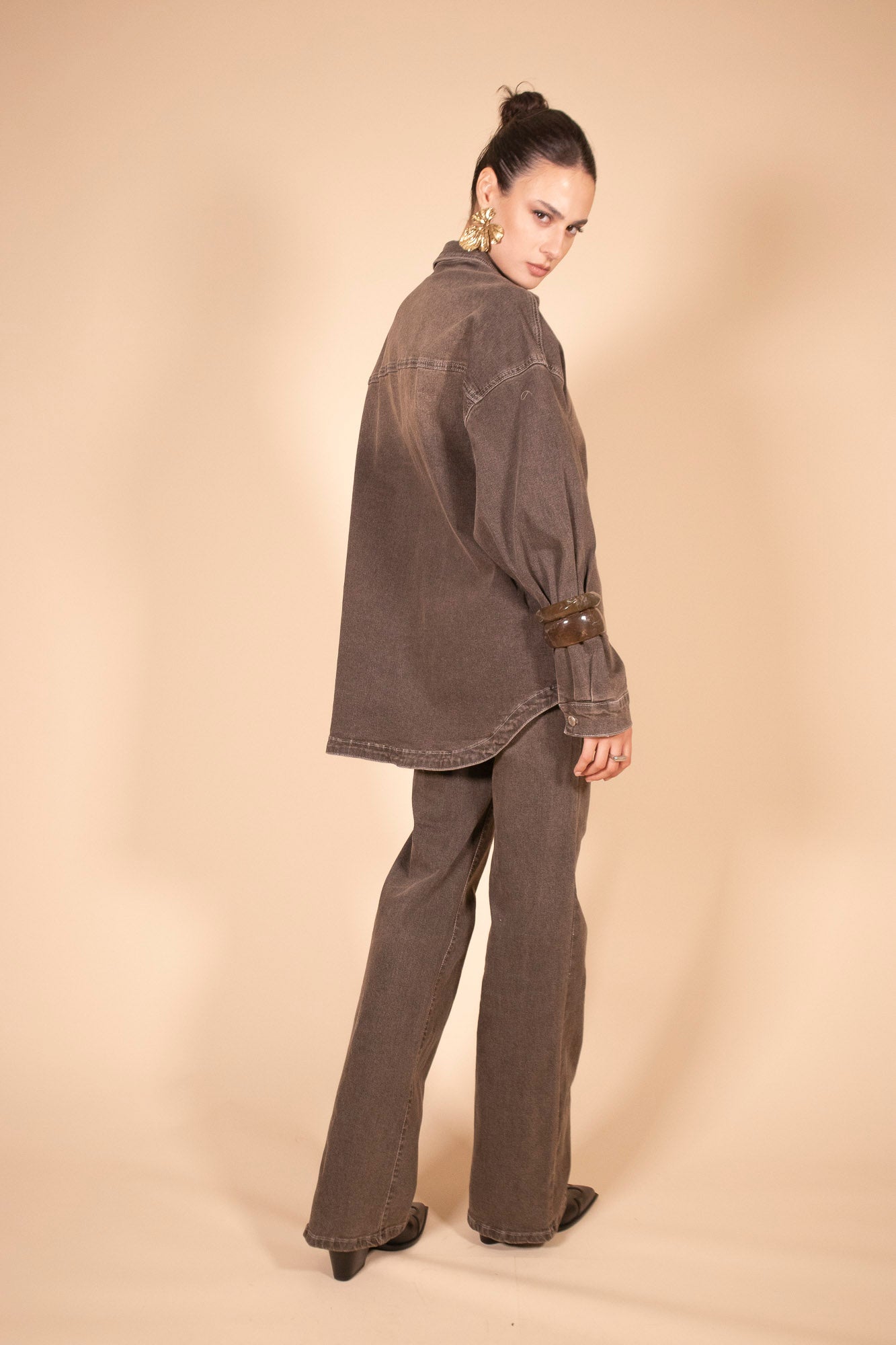 GIACCA DENIM CHOCO
