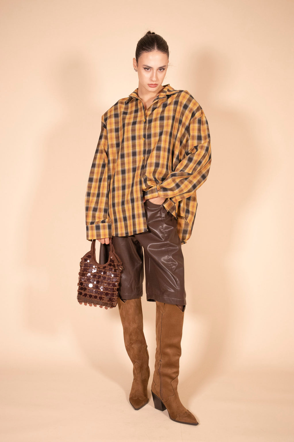 CAMICIA OVER SQUARE