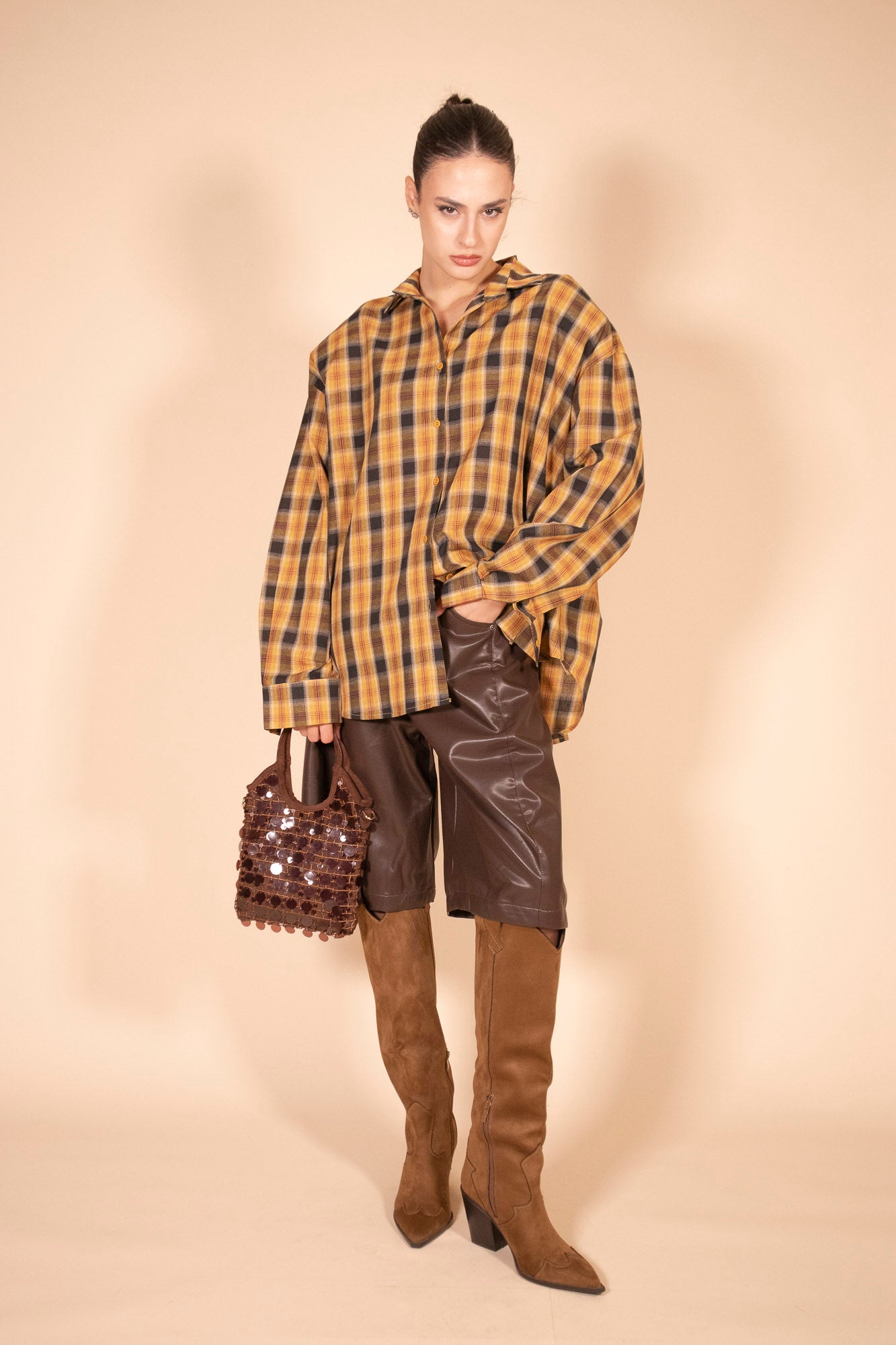 CAMICIA OVER SQUARE