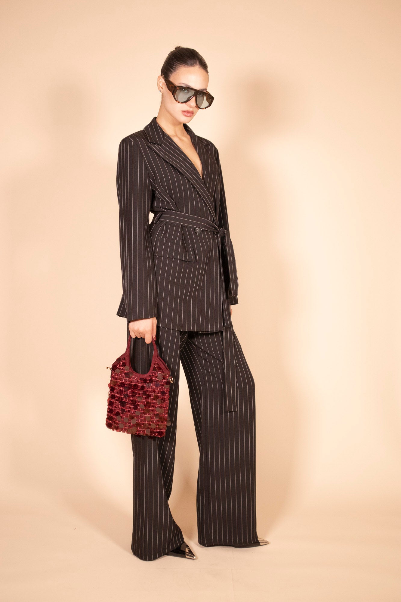 SET COORDINATO TAILLEUR GESSATO