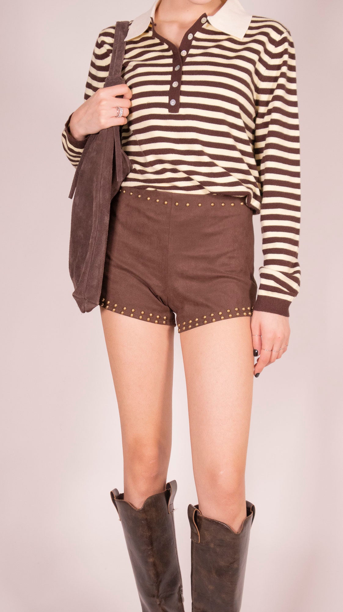 SHORTS SUEDE