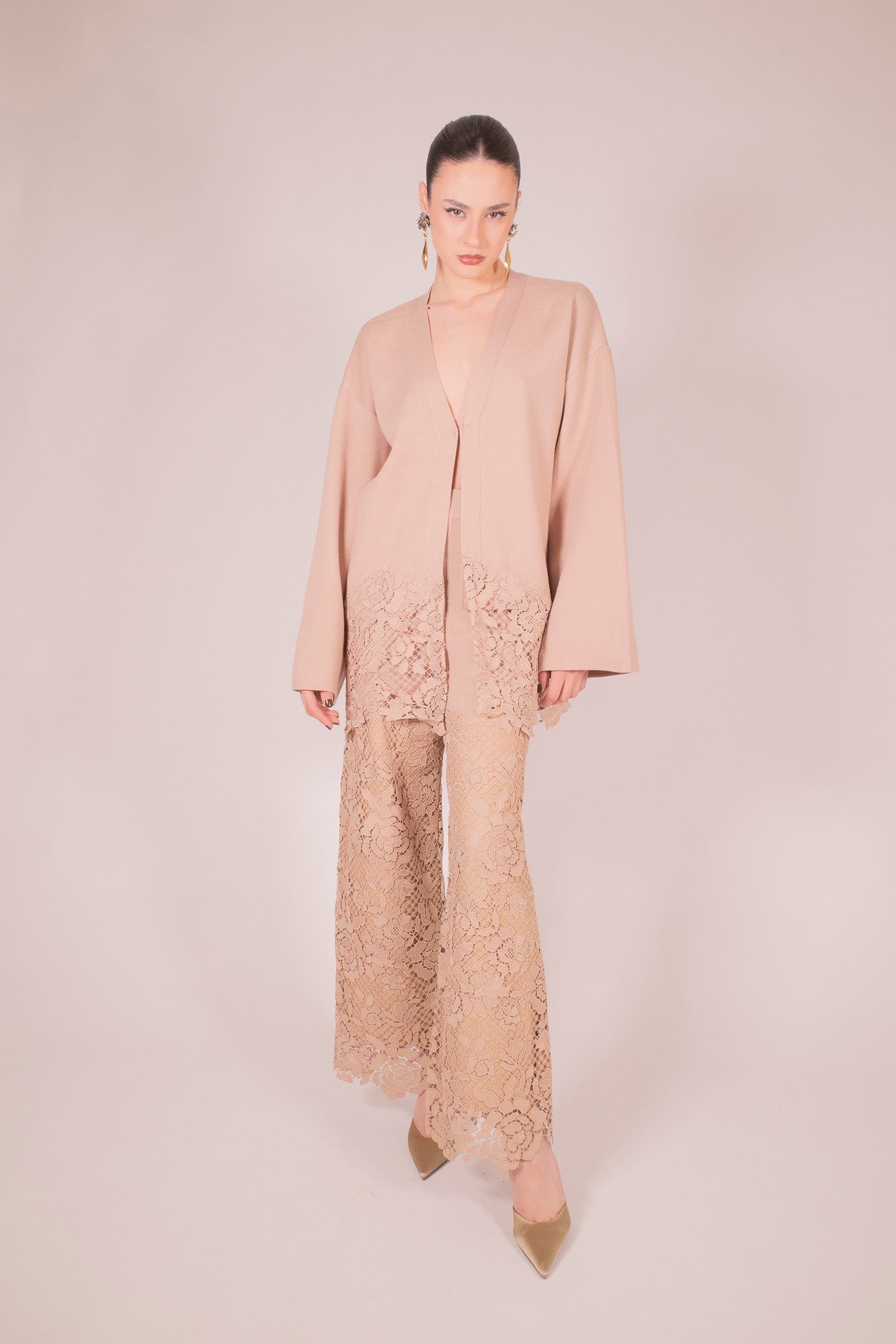 SET COORDINATO MESH LACE