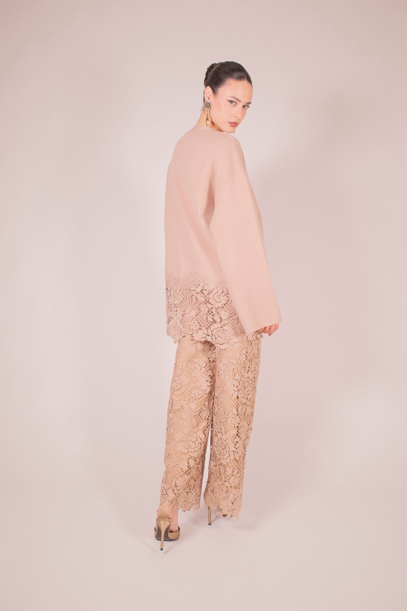 SET COORDINATO MESH LACE