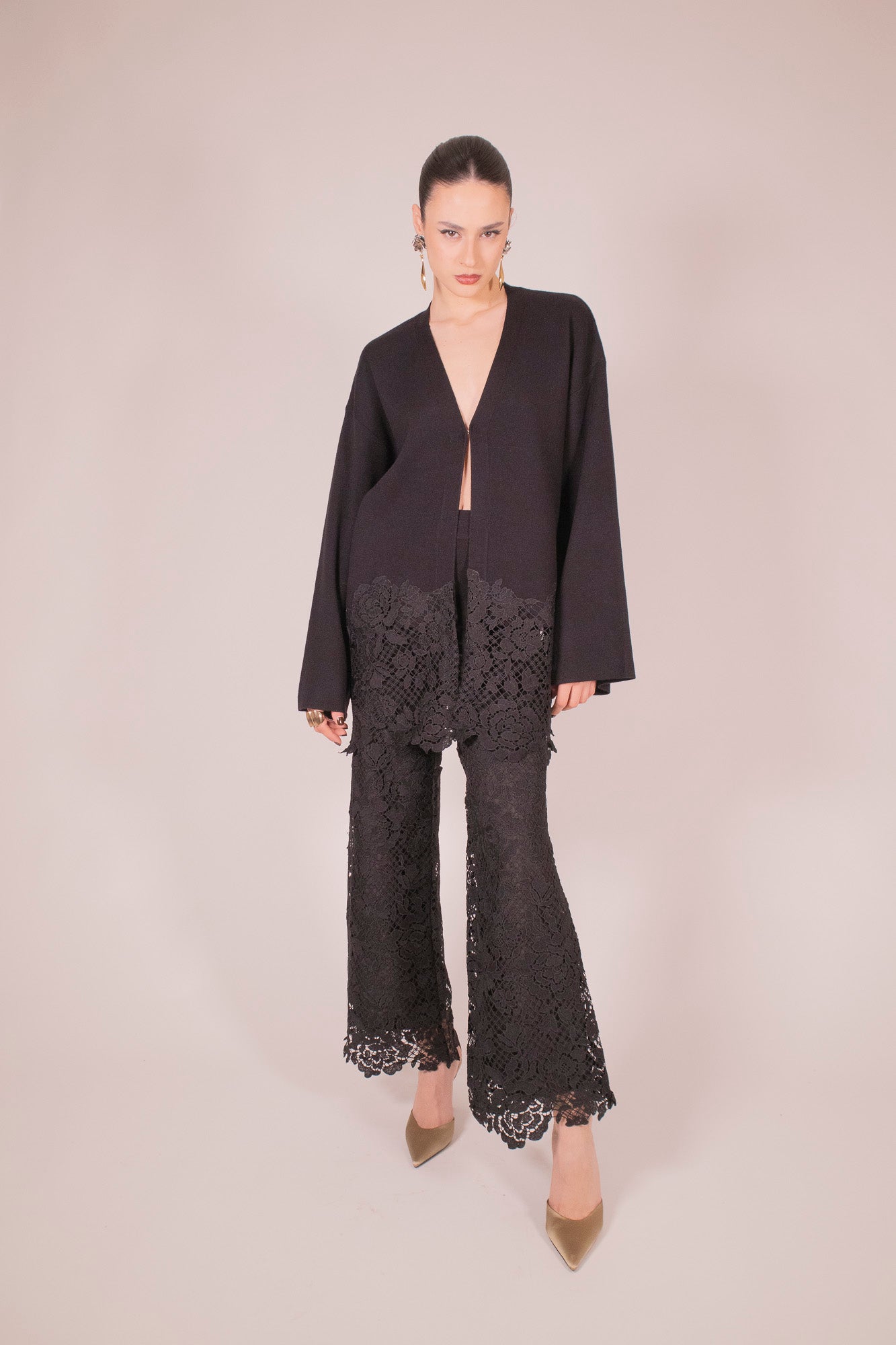 SET COORDINATO MESH LACE