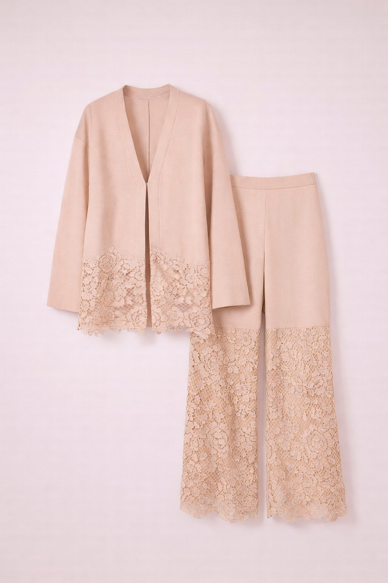 SET COORDINATO MESH LACE