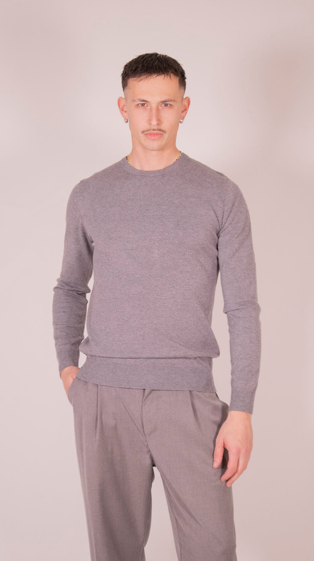 MAGLIA GIROCOLLO BASIC