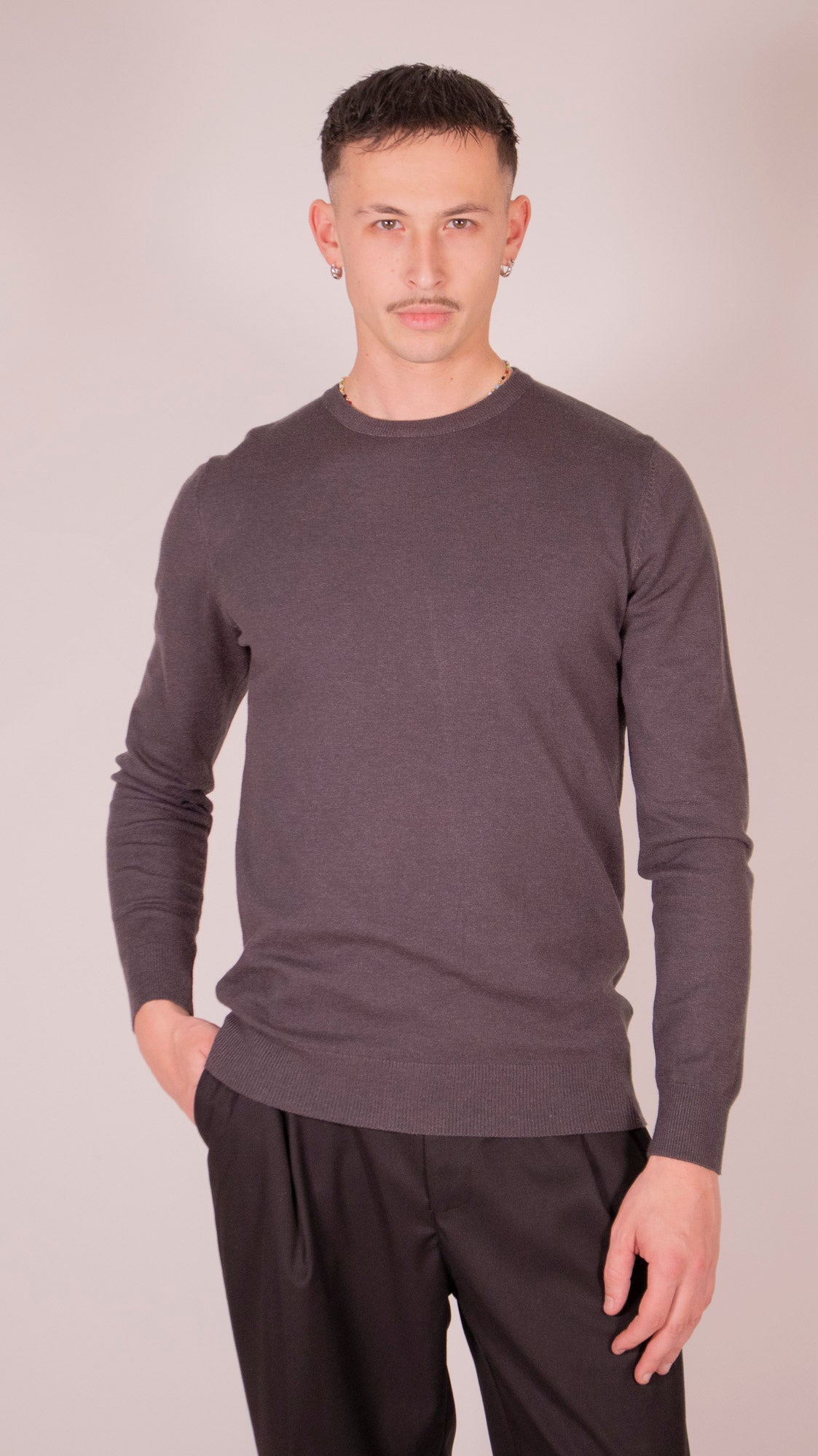 MAGLIA GIROCOLLO BASIC