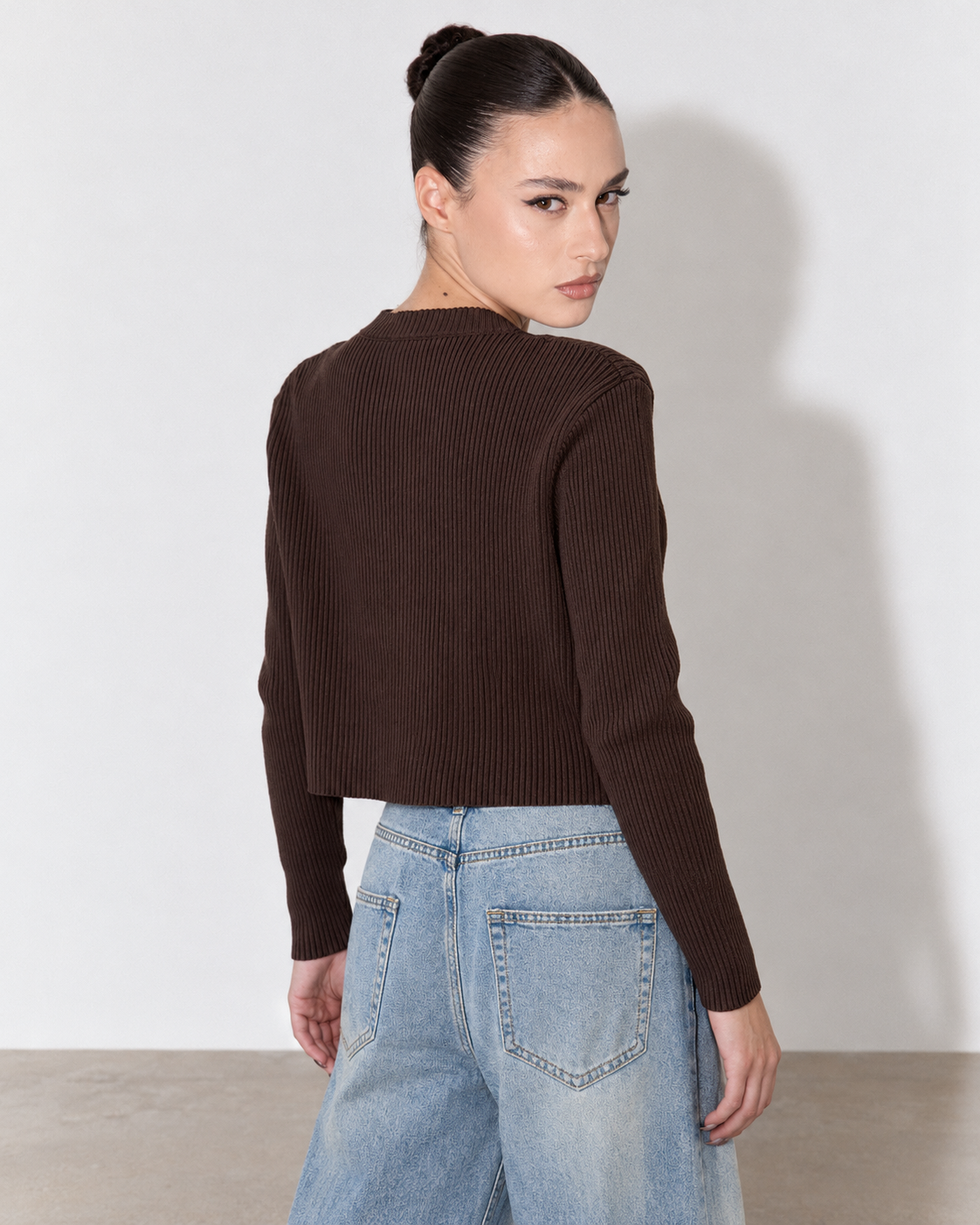 MAGLIONE SCOLLO A V SPALLINA